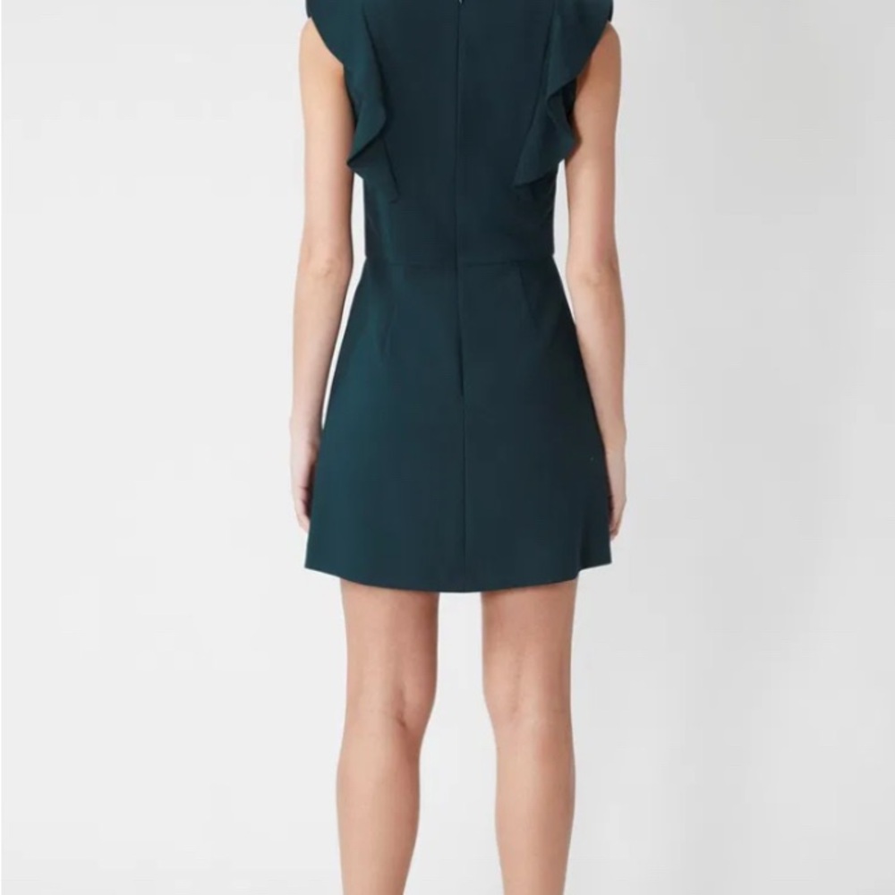 French Connection Whisper Ruffle Mini Dress - Picture 3 of 5